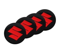 NAKLEJKI NA DEKIELKI FELGI KOŁPAKI SUZUKI 56MM 4szt,