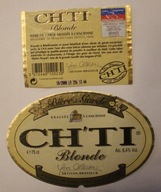 ETYKIETA - Biere de Garde - CH'TI - Blonde - BRASSEE A L'ANCIENNE