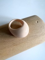 Pierścionek boho z poliżywicy