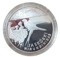 300 000 ZŁ 1993 JASKÓŁKI ZWIERZĘTA ŚWIATA SREBRO PROOF