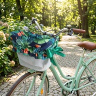 Wyściółka wkład do kosza koszyka rowerowego – wodoodporna