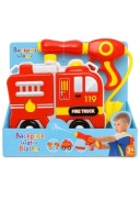 PLECAK PISTOLET NA WODĘ dla dzieci WÓZ STRAŻACKI straż pożarna strażak 3+