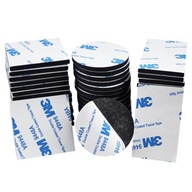 PODKŁADKA NAKLEJKI SAMOPRZYLEPNE 60 SZTUK WODOODPORNE DWUSTRONNE MONTAŻOWE