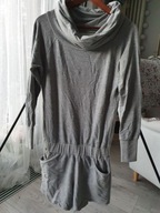 KOMBINEZON Dresowy szary TYSZERT Bawełna r. 36 S