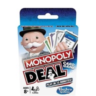 Monopoly Deal karty do gry gra karciana nowe