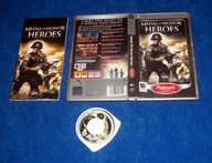 MEDAL OF HONOR HEROES PSP POLSKA EDYCJA PL strzelanka FPP jak CALL OF DUTY