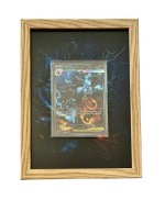Ramka na kartę Pokemon TCG styl Charizard 13cm x 18cm Ultra Pro UV Protect