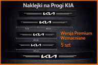 5 szt KIA Naklejki ochronne na progi oraz Bagarznik Folia Premium Sportage