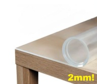 Mata ochronna podkładka elastyczna na biurko stół blat 170x90 matowa 2mm