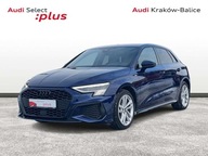 Audi A3 Sportback S line LED Automat Kamera Park Assist Podgrzewane Fotele