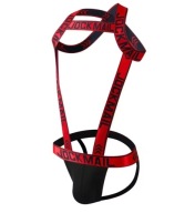 Męska jednoczęściowa bielizna jockstrap harness JOCKMAIL L