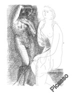 PABLO PICASSO - VOLLARD SUITE #139 - 1956 r.!