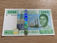 Afryka Centralna - 5000 franków - UNC