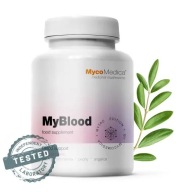 MycoMedica MyBlood Zioła i Grzyby Wsparcie Krew i Układ Krążenia 90kaps