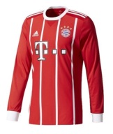 Koszulka piłkarska Adidas FC Bayern Home Long Longsleeve (2017 2018) M