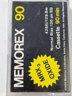 MEMOREX MRX3 90 KASETA MAGNETOFONOWA