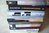 ZESTAW 10 KSIĄŻEK THRILLER / SENSACJA GRISHAM CHATTAM CRICHTON