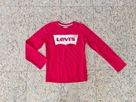 Levis bluzka bluza 152 bluza czerwona logo