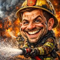 KARYKATURA ZE ZDJĘCIA Personalizowany Plakat A4 Zawód Prezent Urodziny