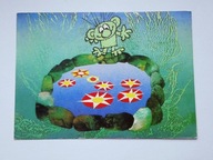 Bajka czeska WODNIK SZUWAREK - pocztówka - stare wydanie