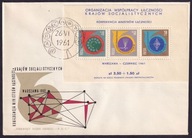 1961 Konferencja Ministrów Łączności FDC Fi bl. 28