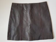 EVA EMANUELSEN - damska spódniczka skórzana roz.38