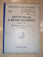 Moździerz wz.31 z atlasem Instrukcja piechoty 1934