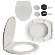 DESKA SEDESOWA WOLNOOPADAJĄCA DUROPLAST ANTYBAKTERYJNA TOALETOWA WC RODENO