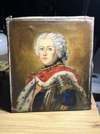 XVIII / XIX WIECZNY PORTRET KRÓLA