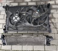 Trafic III Talento Vivaro 1.6 DCI komplet chłodnic wody klimy intercooler