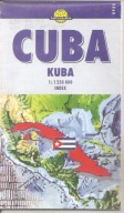 KUBA - MAPA Z 1999 ROKU.
