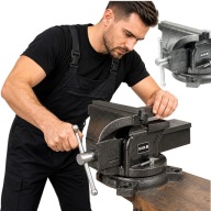 IMADŁO ŚLUSARSKIE 150MM OBROTOWE 360° KOWADŁO 10KG BLACK SOLID