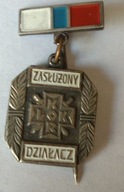 Odznaka - Zasłużony Działacz LOK/KOR