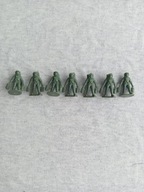 Zestaw 8 x kosmonautów 1:72 żołnierzyki figurki PRL