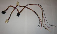 Kabel do zasilacza 2* wtyk ATA/molex