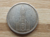 5 marek, III rzesza.1934r.( F ) Kościół Garnizonowy .