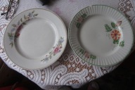 2 RÓŻNE TALERZE PŁASKIE