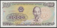 Wietnam 1000 dong 1988 - Ho Chi Minh - stan bankowy UNC