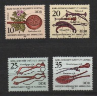 Znaczki Niemcy DDR Historyczne instrumenty medyczne1981r.
