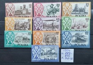 Polska 1954 znaczki pocztowe Fi.747-56,czyste