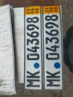 Tablice Rejstracyjne + Ramki kolekcjonerskie