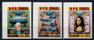 Korea Północna 1981 Znaczki 2183-5B ** filatelistyka Francja samoloty Vinci