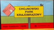 CHOJNOWSKI Park Krajobrazowy (mapa turystyczna 1:50000) [GEA 1990]