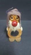 Stara drewniana Figurka Skandynawia design wood 2