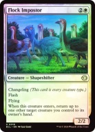 Karta Magic: The Gathering MTG Flock Impostor ECL *Foil*