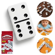 DOMINO GRA W PUDEŁKU 28 ELEMENTÓW PRZENOŚNA TURYSTYCZNA ZABAWKA NA PREZENT