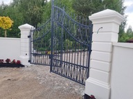 OGRODZENIA DWORKOWE,PŁOT,STYLOWE ,BETONOWE