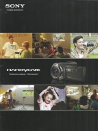Katalog Prospekt Sony Kamery 16 stron PL