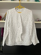 M BLUZKA HOBBS BIAŁA CZARNE KROPKI ŻABOT