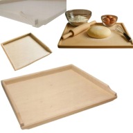 STOLNICA DREWNIANA 70X50 DUŻA BUKOWA XXL DO WAŁKOWANIA CIASTA MOCNA SOLIDNA